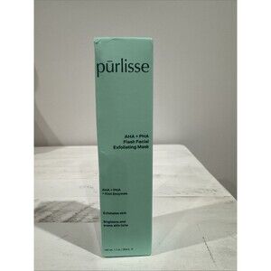 Purlisse AHA + PHA Flash Facial Exfoliating Mask. New In Box 1.7 fl oz